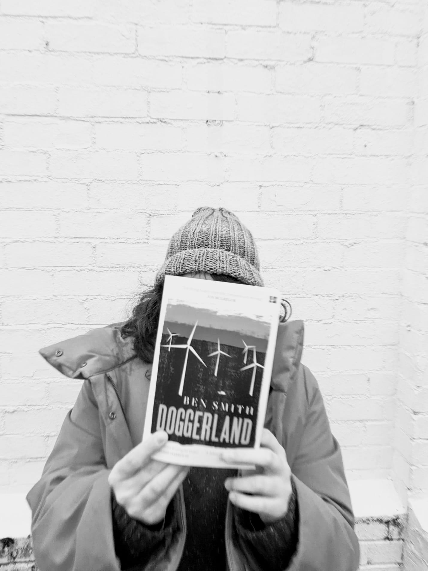 A picture of the review writer with Doggerland